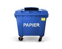Pojemnik na odpady segregowane - papier