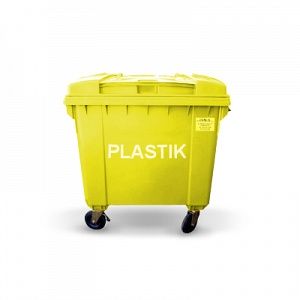 Pojemnik na odpady segregowane - plastik
